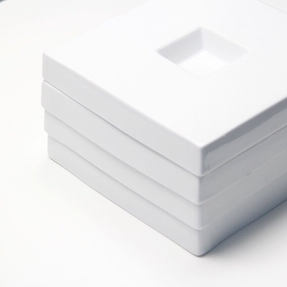 CB2 Crate & Barrel Sushi Appetizer Plates Set of 4 VGUC - Picture 2 of 13